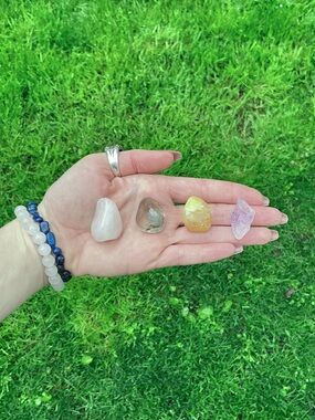 Tumbled/Raw Healing Crystal Set ☮️🩷🍊🌙